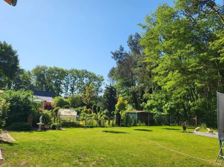 Ferienwohnung Haus Am Walde Müllrose Exterior foto